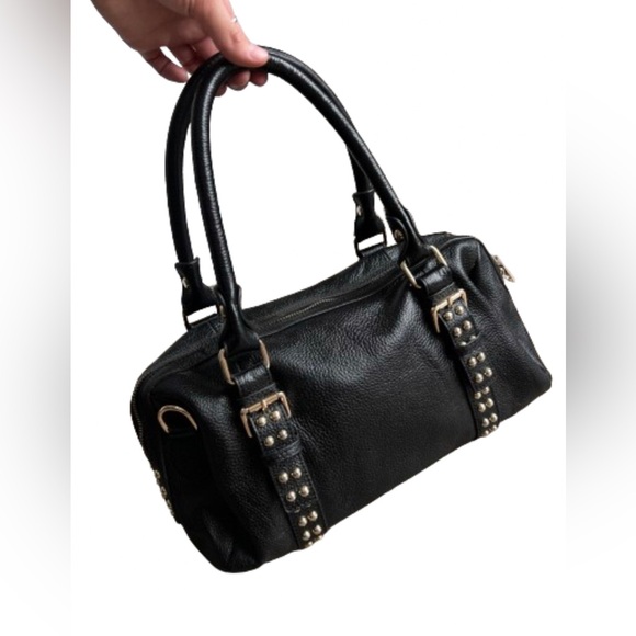 COPY - Jane Ellen Black Satchel Purse - Picture 2 of 5